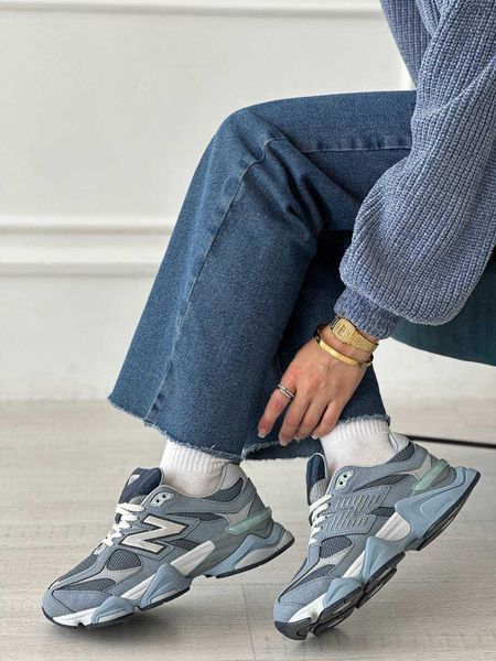 New Balance 9060 Arctic Grey 12826-Блакитний-36 фото