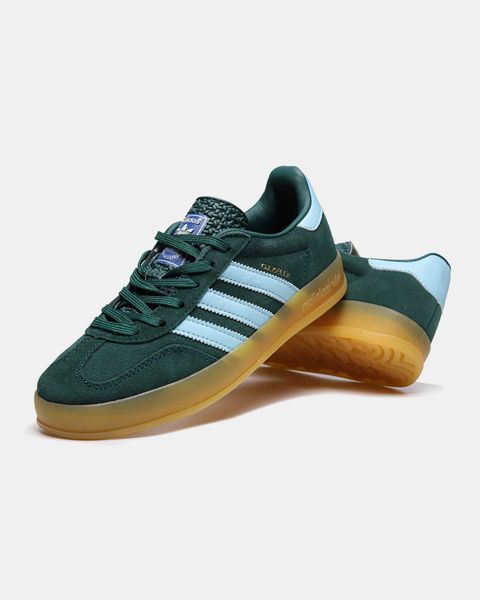Adidas Gazelle Indoor Green Blue 12751-Зелений-37 фото