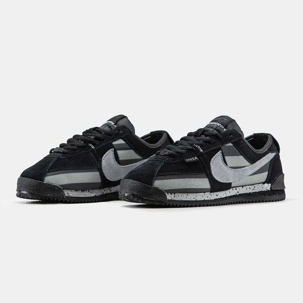 Nike Cortez UN/LA Black Grey 10995-Чорний-42 фото