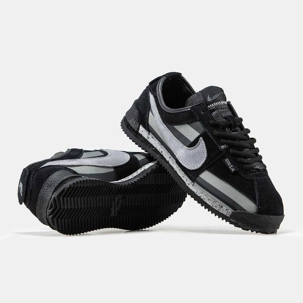 Nike Cortez UN/LA Black Grey 10995-Чорний-42 фото