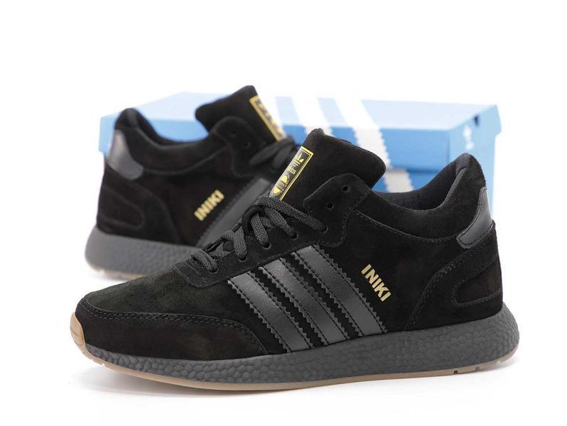 Adidas Iniki Black Winter Fur(зимові) 13911-Чорний-42 фото