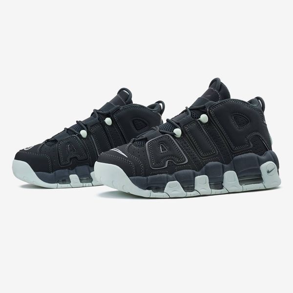 Кросівки Nike Air More Uptempo &rsquo;96 Dark Smoke Grey and Barely Green 19466-Чорний-42 фото