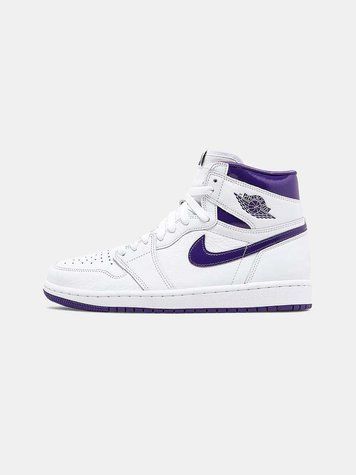 Jordan 1 Retro High Court Purple 06921-Фіолетовий-37 фото