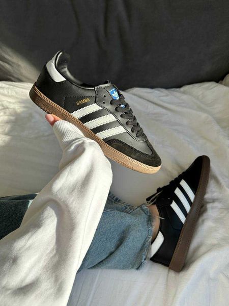 Adidas Samba Black White 12752-Чорний-36 фото
