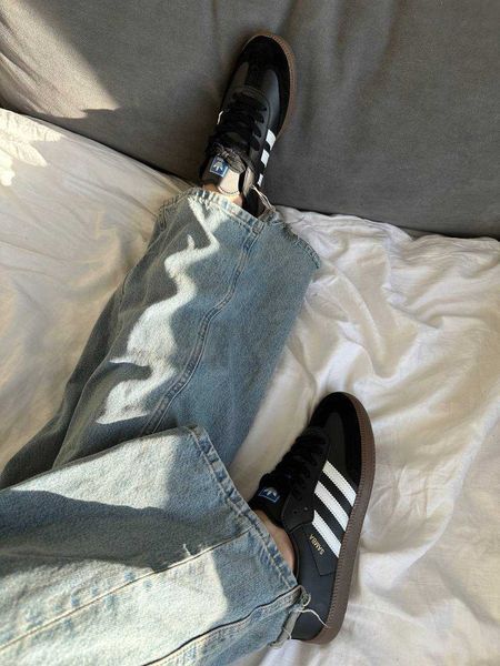 Adidas Samba Black White 12752-Чорний-36 фото