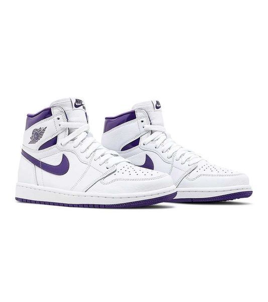Jordan 1 Retro High Court Purple 06921-Фіолетовий-37 фото