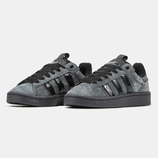 Кросівки Adidas Campus Dark Grey Black 13344-Темно-сірий-36 фото