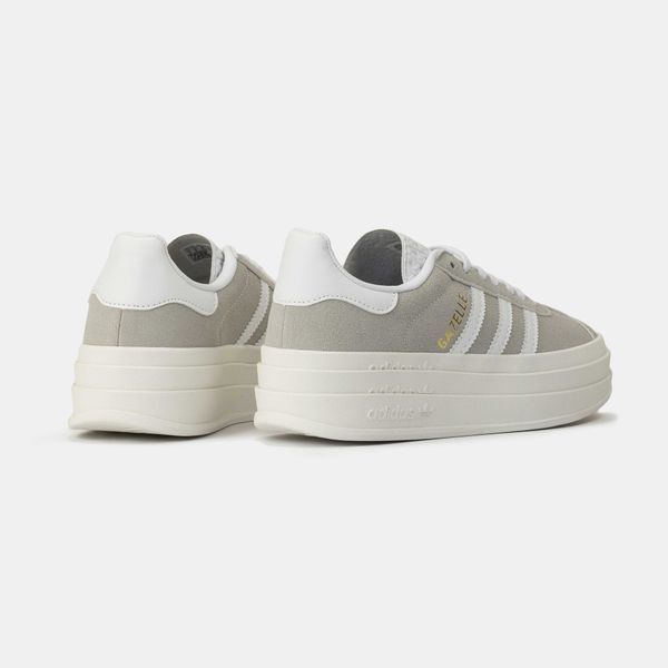 Adidas Gazelle Bold Platform Grey White 11942-Сірий-37 фото