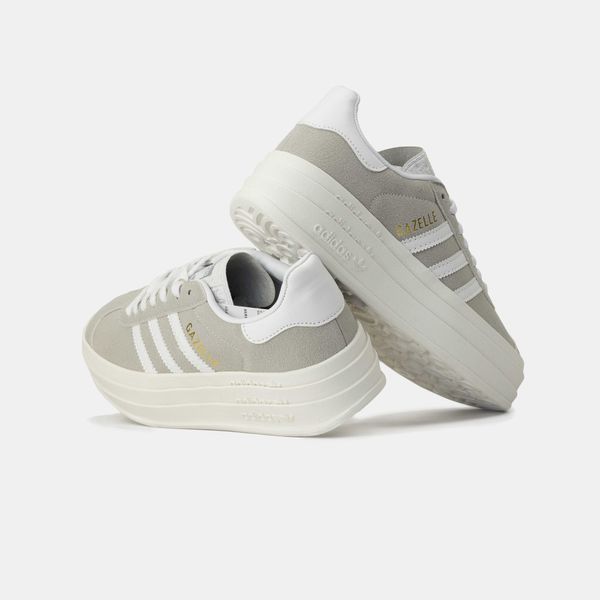 Adidas Gazelle Bold Platform Grey White 11942-Сірий-37 фото