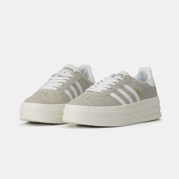 Adidas Gazelle Bold Platform Grey White 11942-Сірий-37 фото