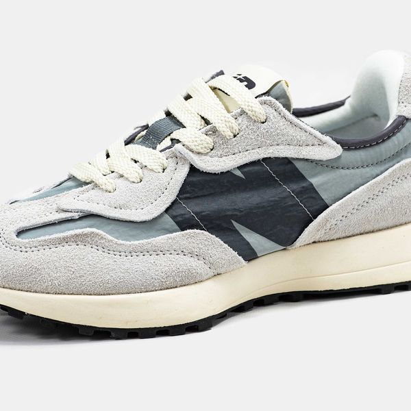 New Balance 327 Beige Grey Black 14748-Сірий-36 фото