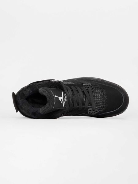 Jordan 4 Black Cat Winter(зимові) 09381-Чорний-43 фото