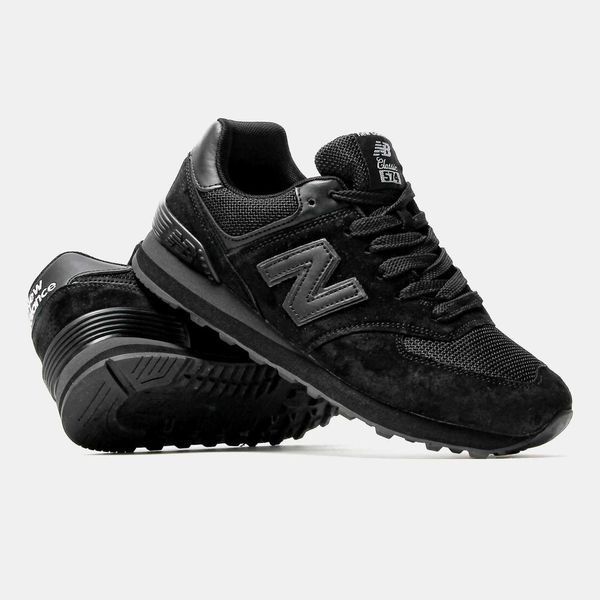 New Balance 574 Black 05333-Чорний-36 фото
