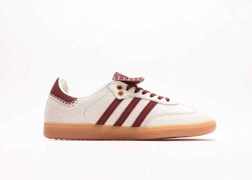 Adidas Samba c Wales Bonner White Bordo 15057-Бордовий-36 фото