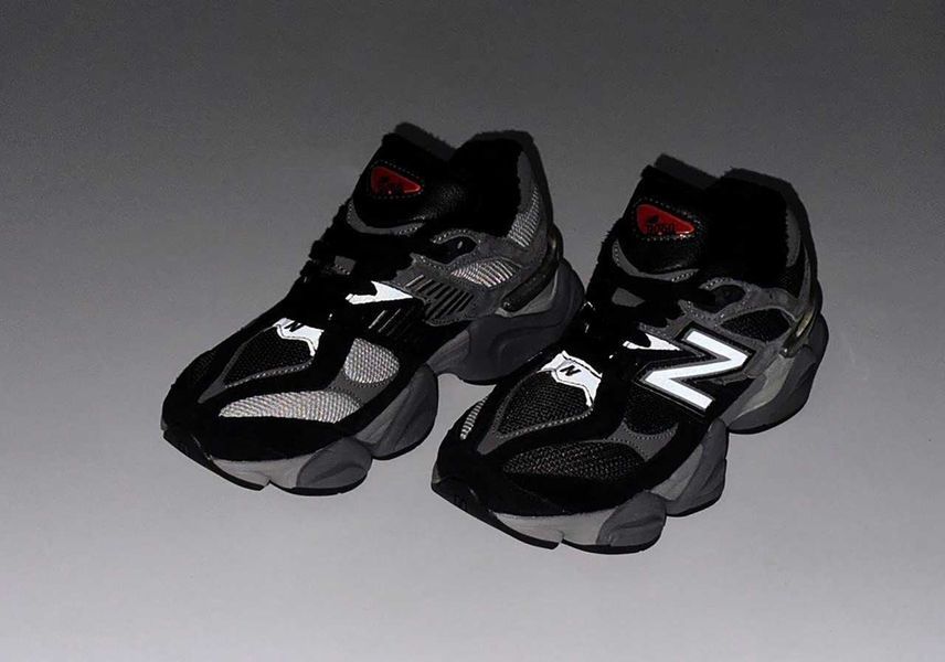 New Balance 9060 Black Grey Winter (зимові) 13392-Темно-сірий-42 фото