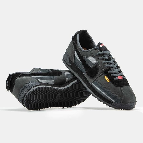 Nike Cortez UN/LA Grey Black 10943-Темно-сірий-36 фото