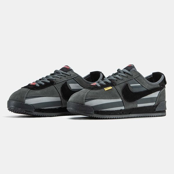 Nike Cortez UN/LA Grey Black 10943-Темно-сірий-36 фото