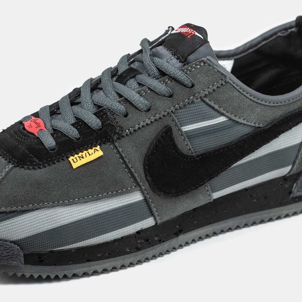 Nike Cortez UN/LA Grey Black 10943-Темно-сірий-36 фото