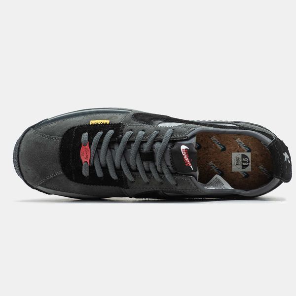 Nike Cortez UN/LA Grey Black 10943-Темно-сірий-36 фото