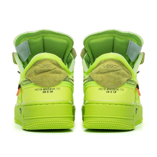 Nike Air Force x Off White 1 Volt Low Green 00846-Салатовий-36 фото