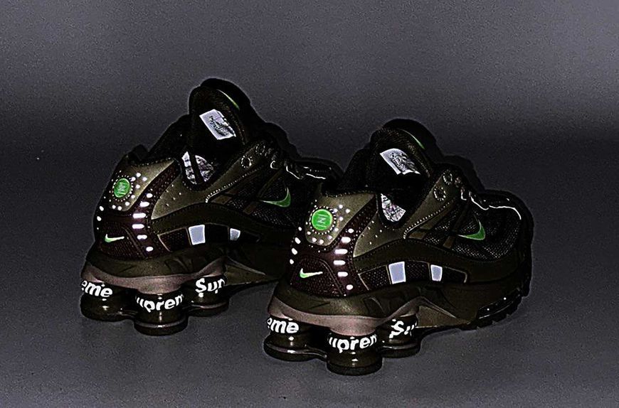 Nike Shox Ride 2 Supreme Khaki Brown Green 15630-Хакі-36 фото