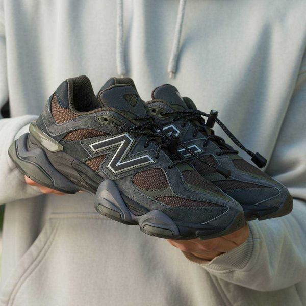 New Balance 9060 Grey Brown 14773-Коричневий-36 фото