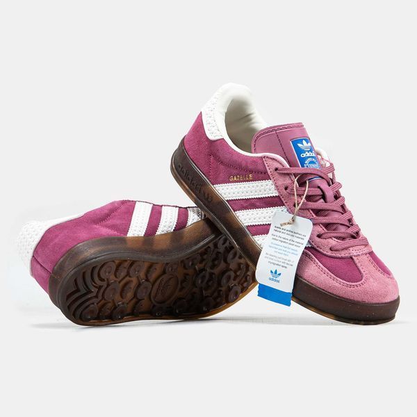 Adidas Gazelle Pink White 16667-Рожевий-36 фото