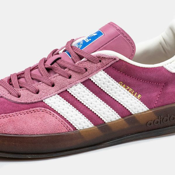 Adidas Gazelle Pink White 16667-Рожевий-36 фото