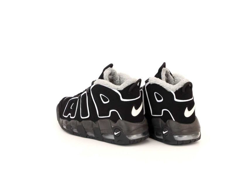 Nike Air More Uptempo Black Winter(зимові) 04810-Чорний-44 фото