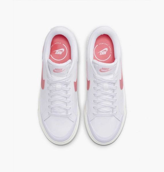 Nike Court Legacy White Pink 16389-Рожевий-39 фото