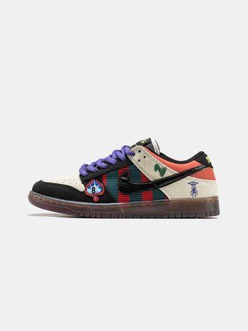 Nike SB Dunk Low x Halloween Custom 16099-Мультиколор-36 фото