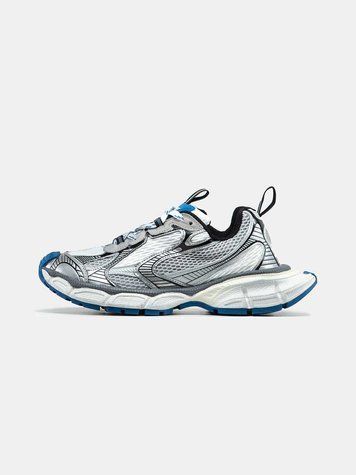 Balenciaga 3XL Silver White Blue 16569-Синій-36 фото