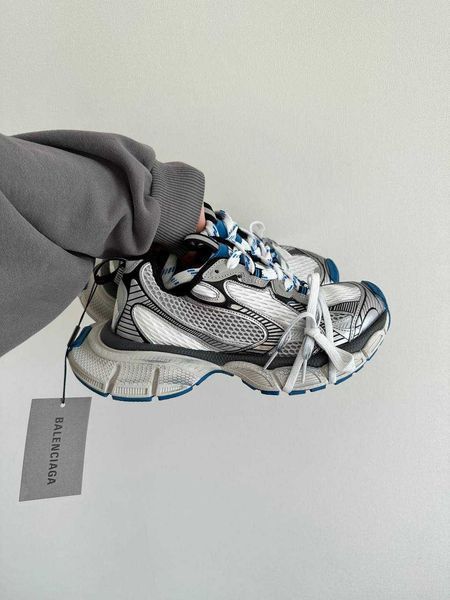 Balenciaga 3XL Silver White Blue 16569-Синій-36 фото