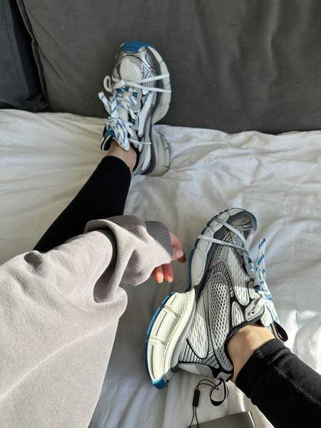 Balenciaga 3XL Silver White Blue 16569-Синій-36 фото