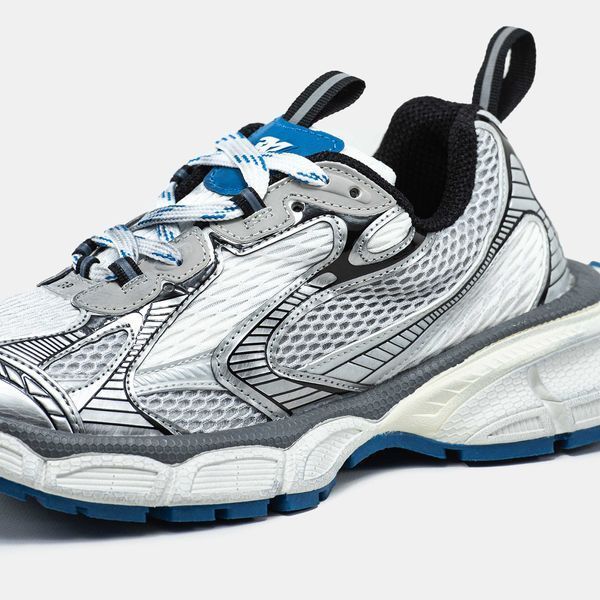 Balenciaga 3XL Silver White Blue 16569-Синій-36 фото