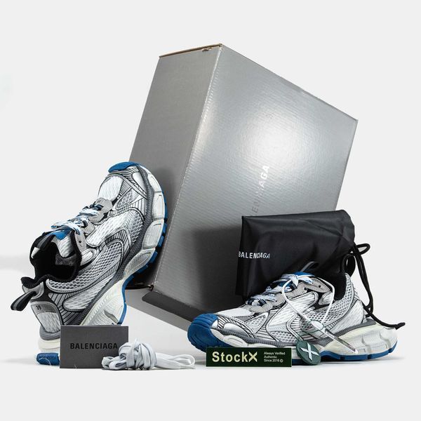 Balenciaga 3XL Silver White Blue 16569-Синій-36 фото