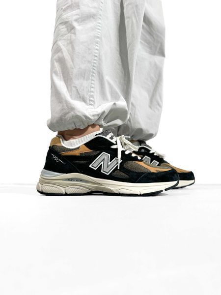 NB New Balance 990 Black Beige 16148-Чорний-36 фото