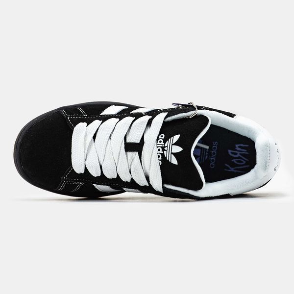 Кросівки Adidas Campus x Korn Black White 14542 фото