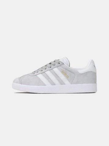 Adidas Gazelle White Grey 00180-Сірий-37 фото
