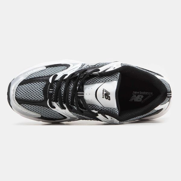 New Balance 530 White Silver Black 08978-Чорний-36 фото
