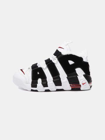 Nike Air More Uptempo White Black Red Winter(зимові) 09375-Білий-42 фото