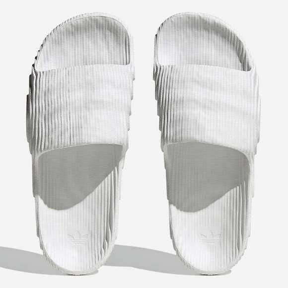 Тапочки Adidas Yeezy Adilette Slide White 12236-Білий-36 фото