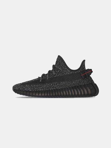 Adidas Yeezy Boost 350 V2 Black Static 00561-Чорний-36 фото