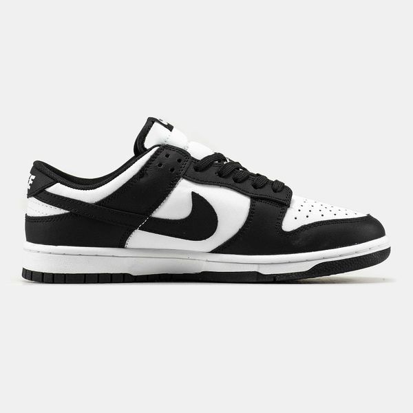 Nike SB Dunk Low White Black 06183-Чорний-36 фото