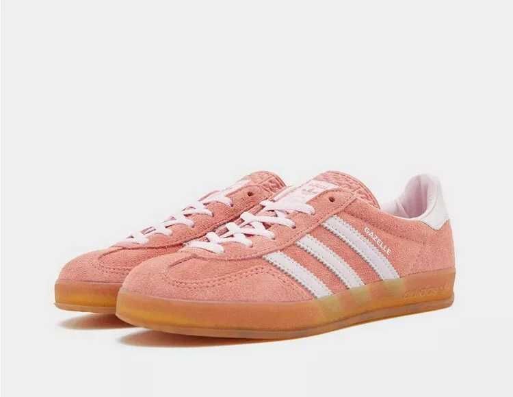 Adidas Gazelle Indoor W Pink White 17034-Помаранчевий-36 фото