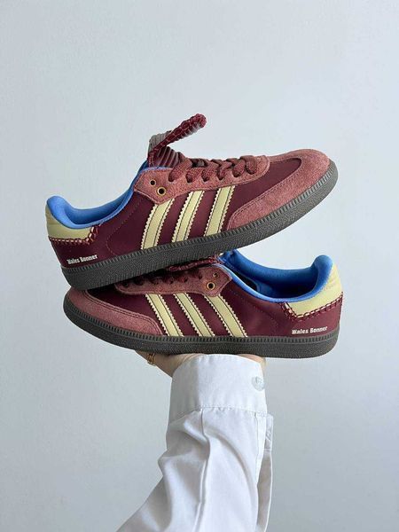 Adidas Samba Nylon Wales Bonner Brown 15792-Бордовий-36 фото