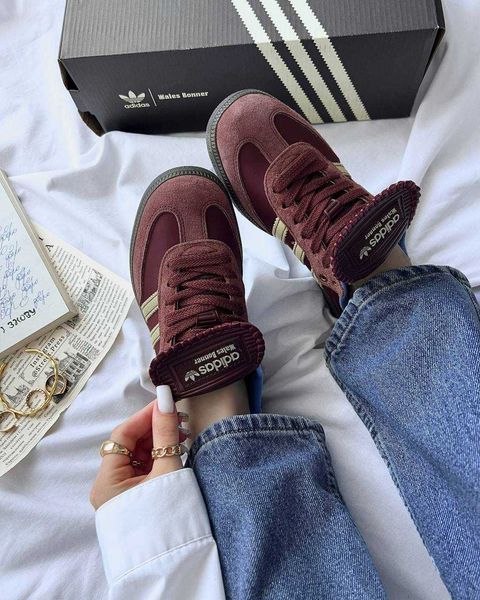 Adidas Samba Nylon Wales Bonner Brown 15792-Бордовий-36 фото