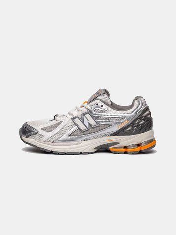 New Balance 1906 White Grey Orange 16521-Сріблястий-38 фото