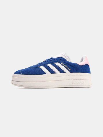 Adidas Gazelle Bold Platform BLue White Pink 12187-Синій-36 фото