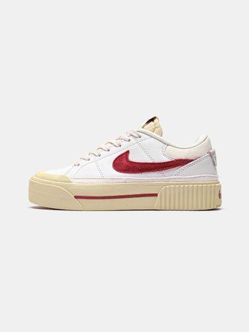 Кросівки Nike Court Cream Beige Red 13756-Бежевий-36 фото
